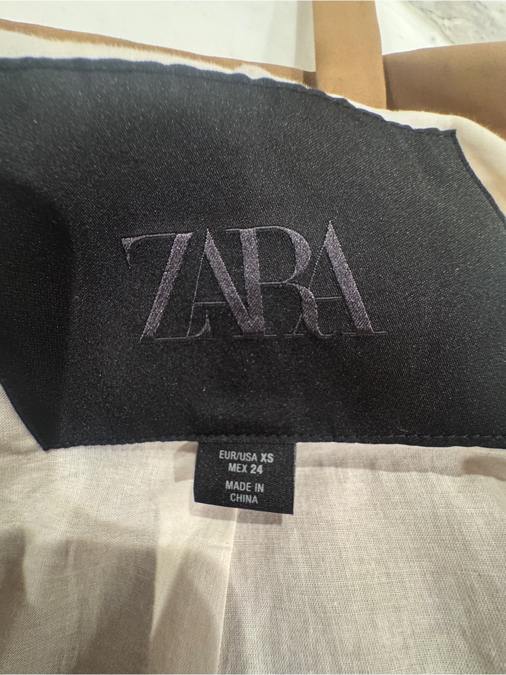 Zara Collection Minimal Oversized Trench XS - Picture 6 of 6